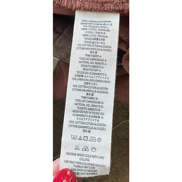 FREE PEOPLE Dwell On Dreams High Waisted Pleated Wide Leg Pants Size 6 - Picture 8 of 9